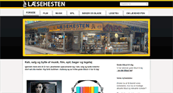 Desktop Screenshot of laesehesten.dk